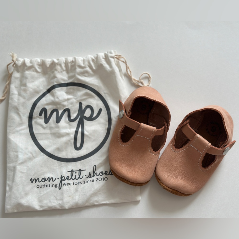 Icing Mon Petit Shoes Size‎ 6 T-Strap MPs Pink